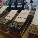 Biji Kopi diperlehatan Trade Expo Indonesia (TEI) ke-41 di Indonesia Convention Exhibition (ICE) BSD City, Kabupaten Tangerang, Banten