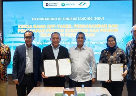 PenandatangananMoU Terkait Kerjasama PTPN III (Persero), PT RNI dan PT PPI